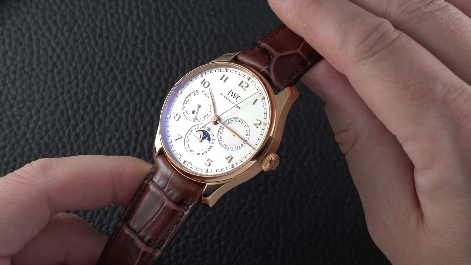 IWC Portugieser Perpetual Calendar Rose Gold IW344202