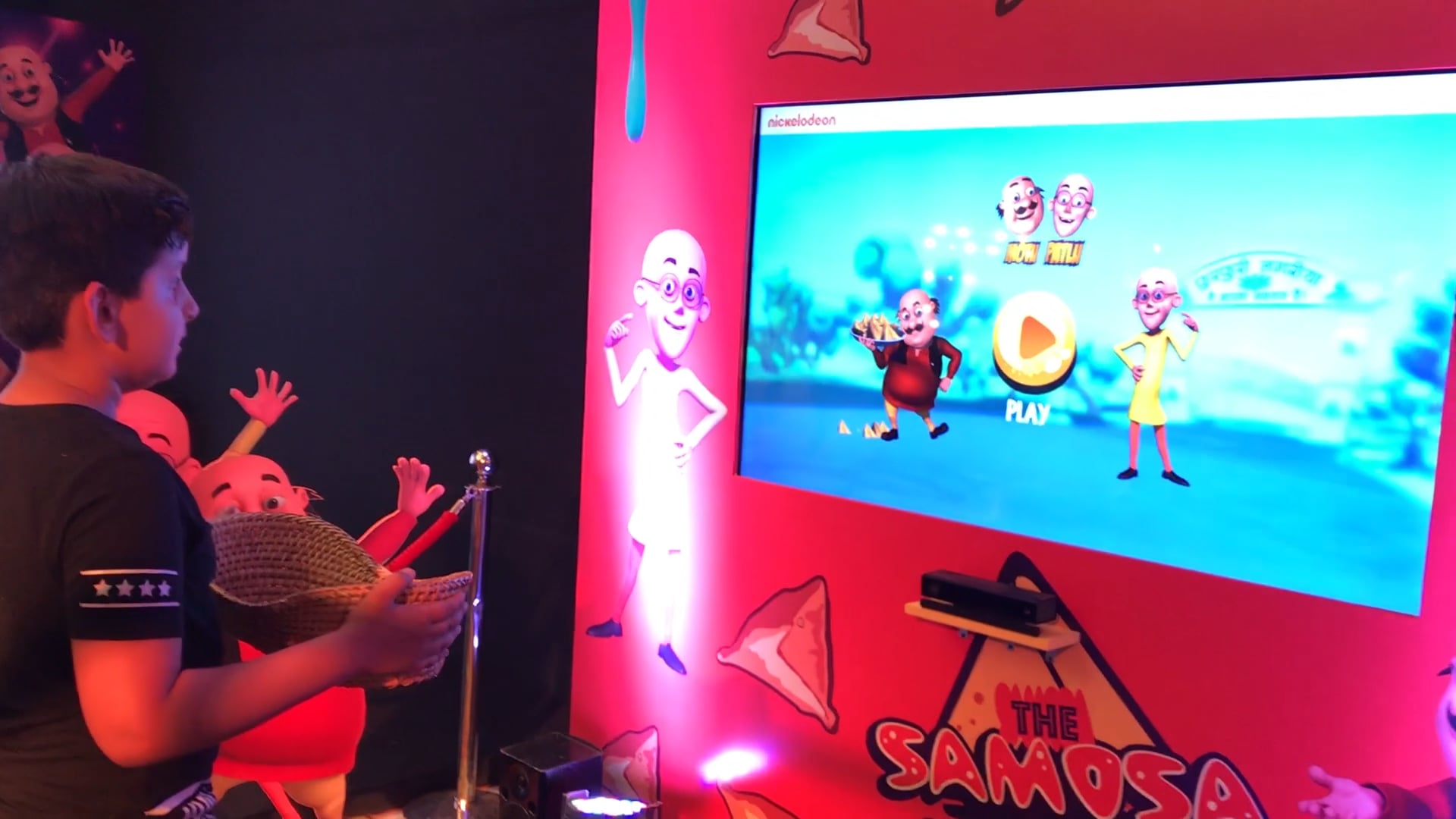 Motu Patlu Motion Tracking Game on Vimeo