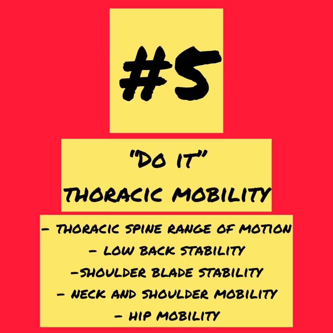 5 - Thoracic Mobility