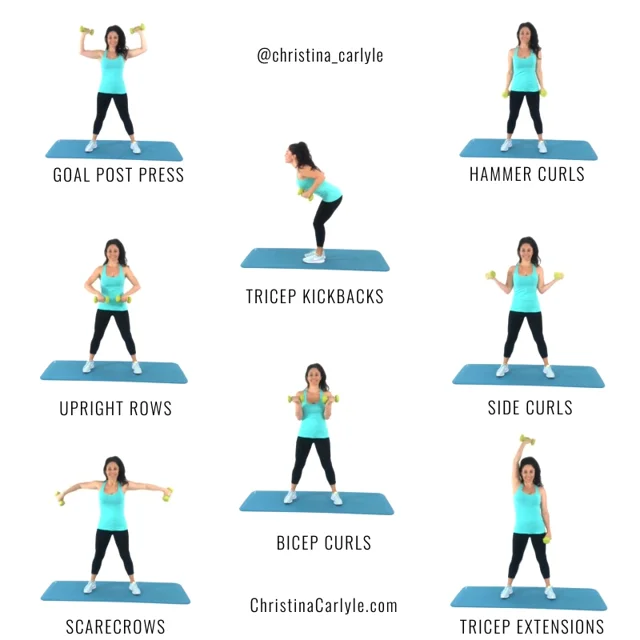 Dumbbell Exercises for Arms that Tighten and Tone