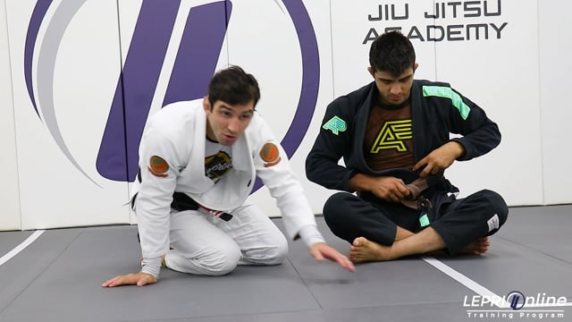 De la Riva to Sit Up Guard to Sweep with Knee Cut Pass Defense to Back Take or Takedown