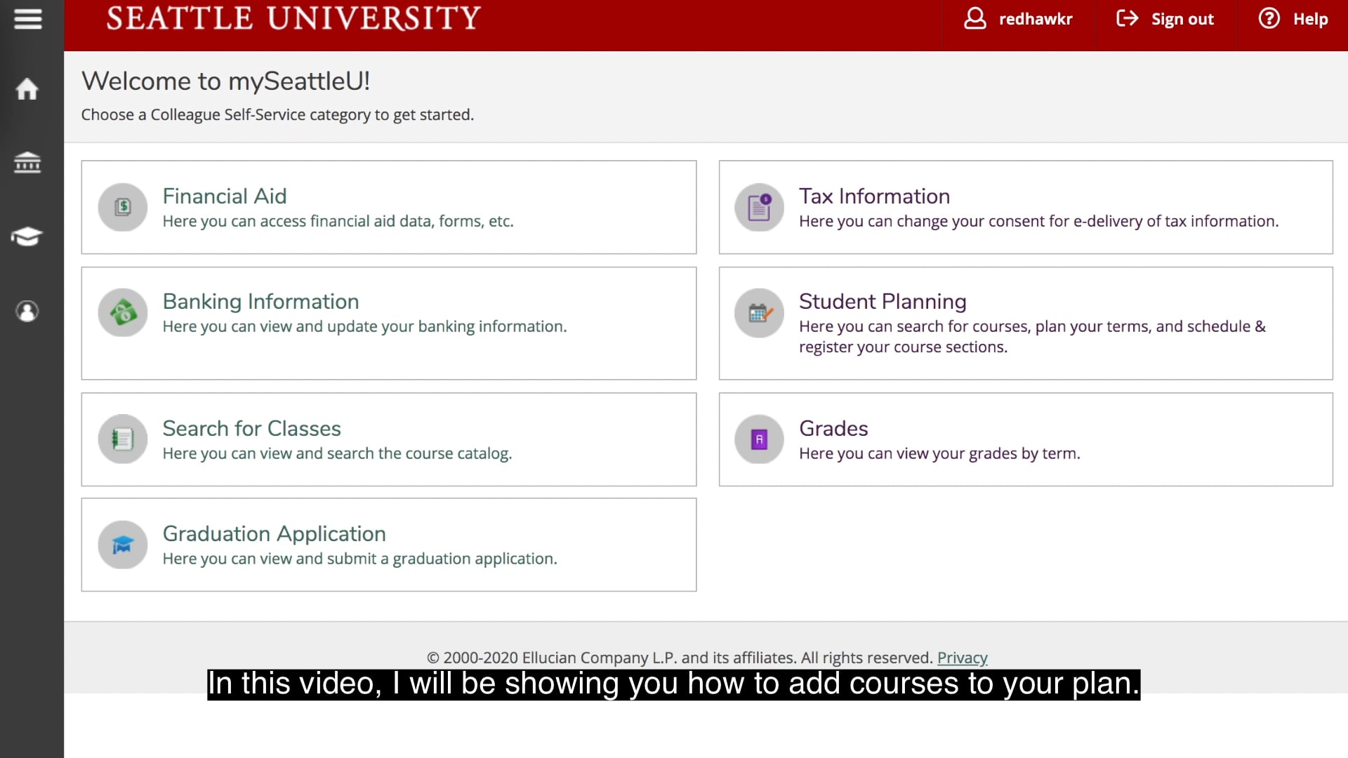 Adding Courses to Your Plan - HD 1080p | Videos & Movies on Vimeo