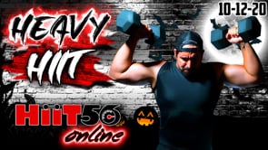 Heavy Hiit | with Renato “The Brazilian Hercules” | 10/12/20