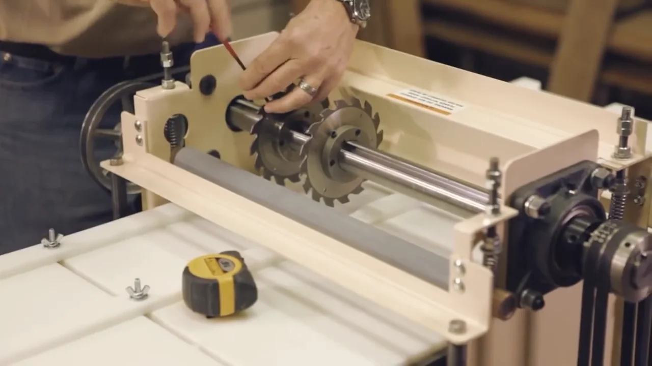 The Woodmaster Molder Planer Video 4 in 1 Versatility Made in USA