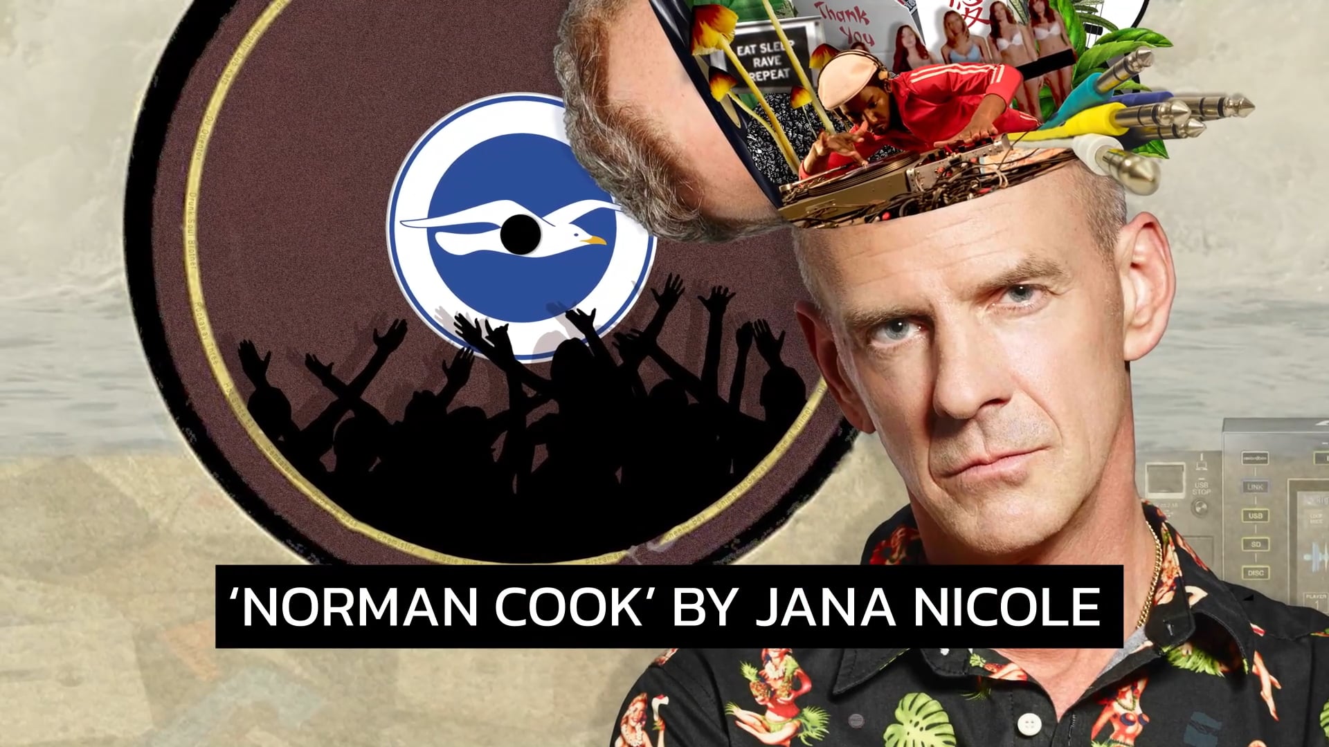 Say More Studios & Enter Gallery - Norman Cook by Jana Nicole