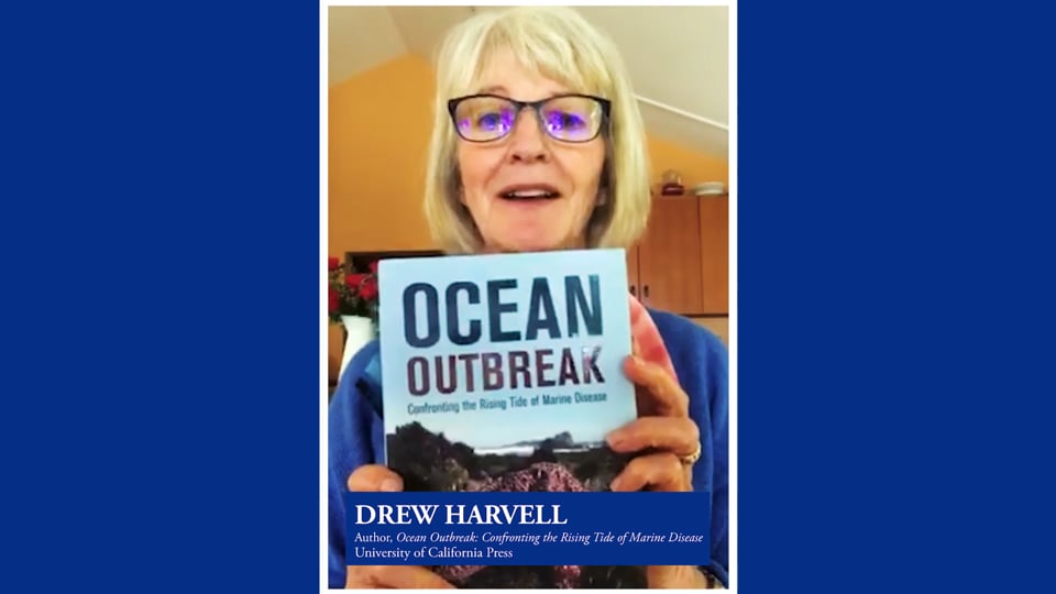 Drew Harvell - Winner of the 2020 PROSE Awards Biological Science Category                      