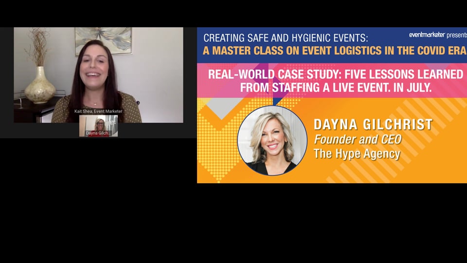 Real-World Case Study: Five Lessons Learned from Staffing a Live Event. In July.