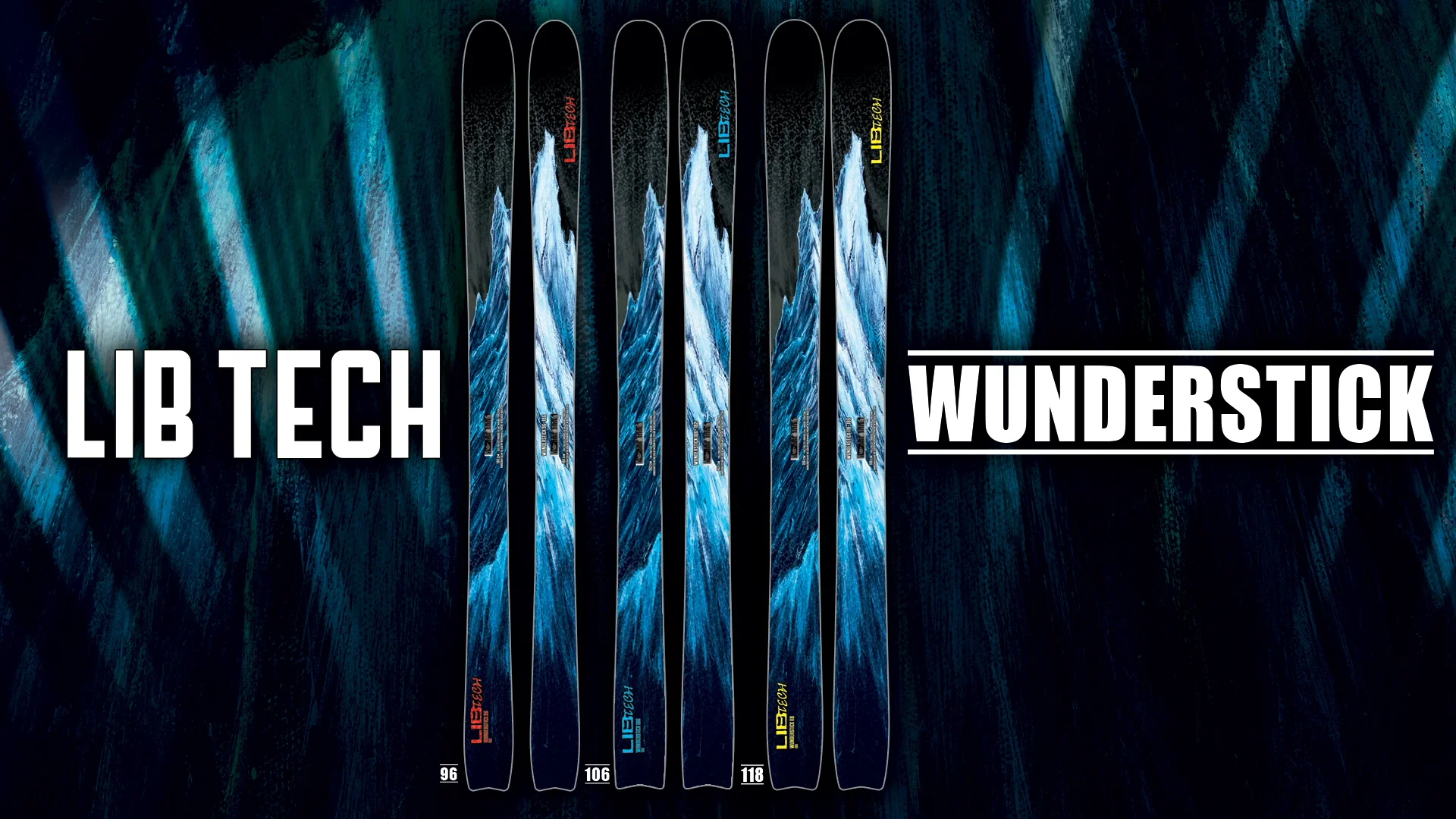 d*e様 LIB TECH WUNDERSTICK 118 186cm Lib Tech Wunderstick 118 Skis 2021 | evo