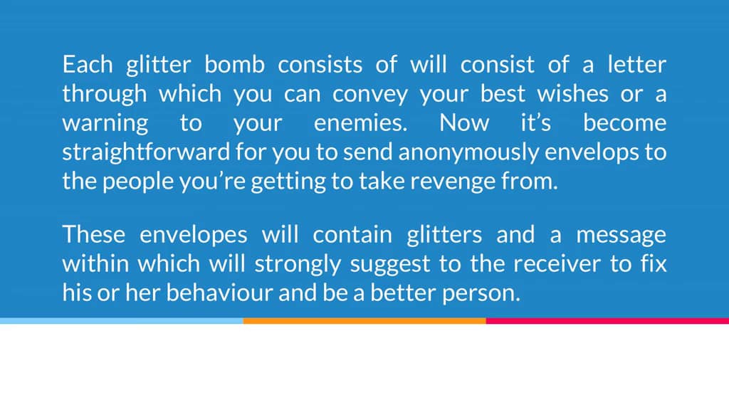 Are Glitter Bombs really Anonymous? on Vimeo