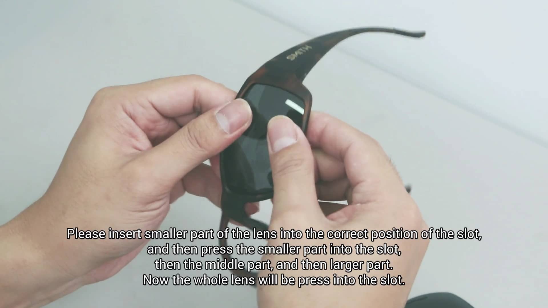 Smith Optics Guide's Choice Sunglasses Lenses Replacement(Installation