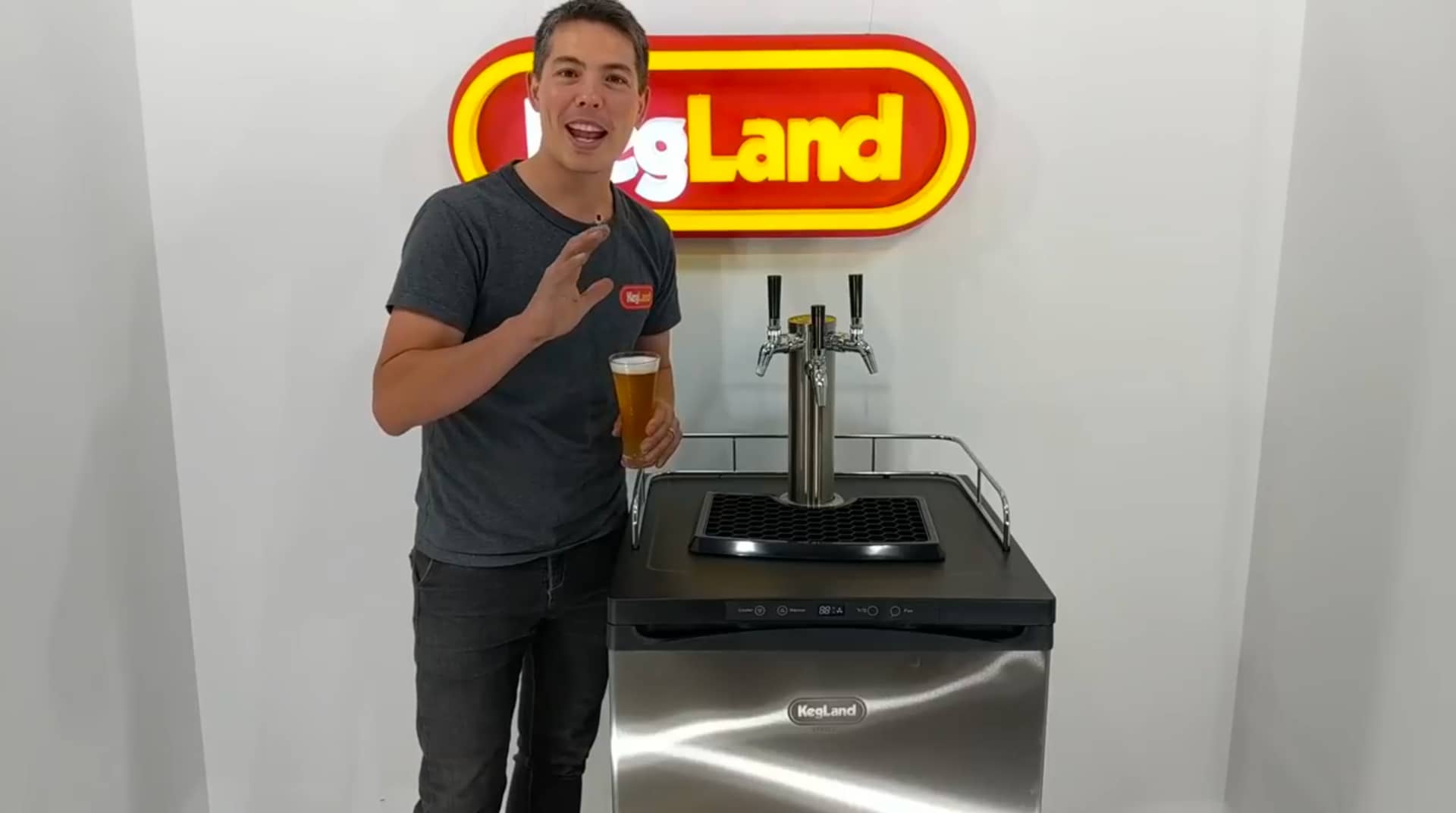 How to setup a KegLand Kegerator on Vimeo