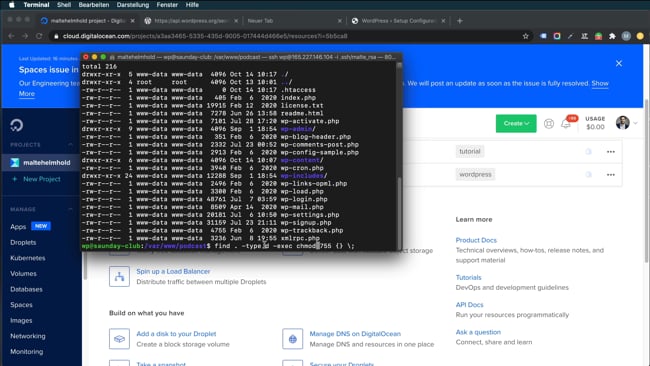 WordPress heruterladen