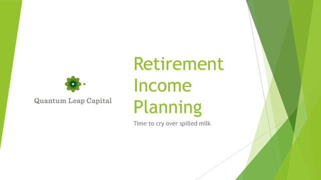 Retirement Income Plan