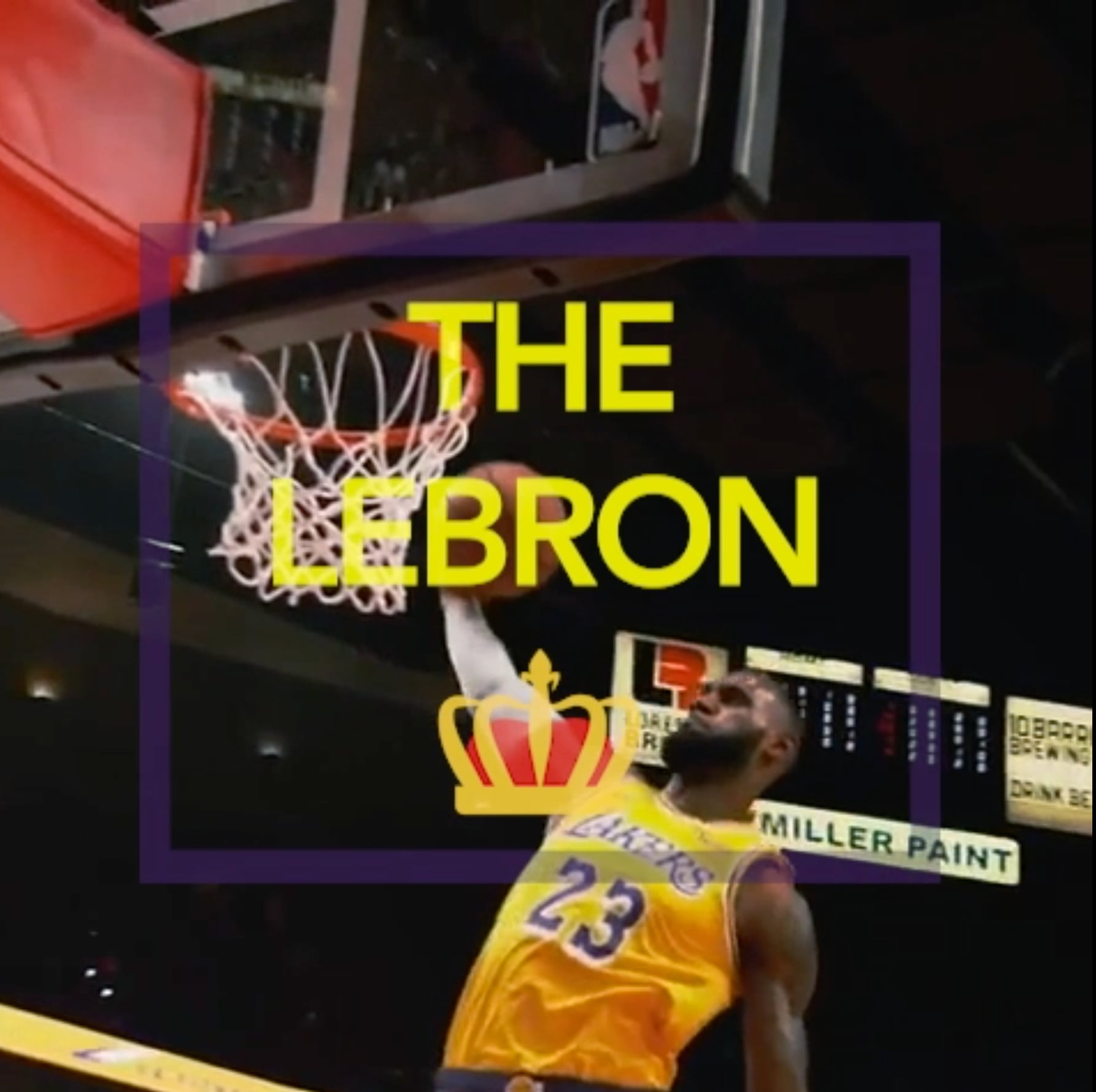 35 seconds of Lebron