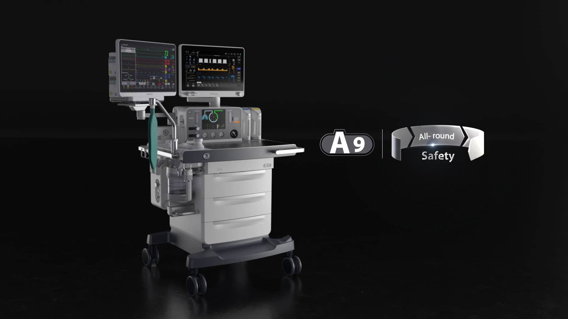 Mindray A9 Anaesthesia Workstation on Vimeo