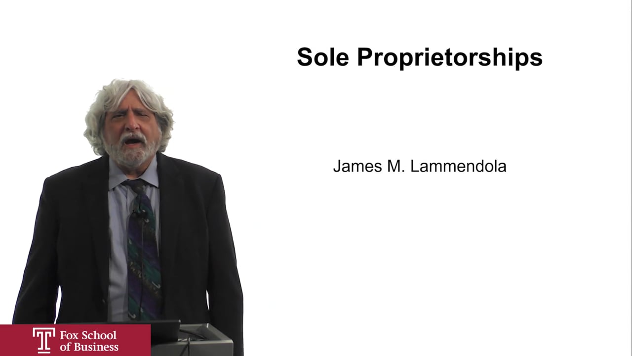 Sole Propreitorships