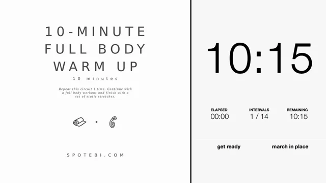 10-Minute Full Body Warm Up