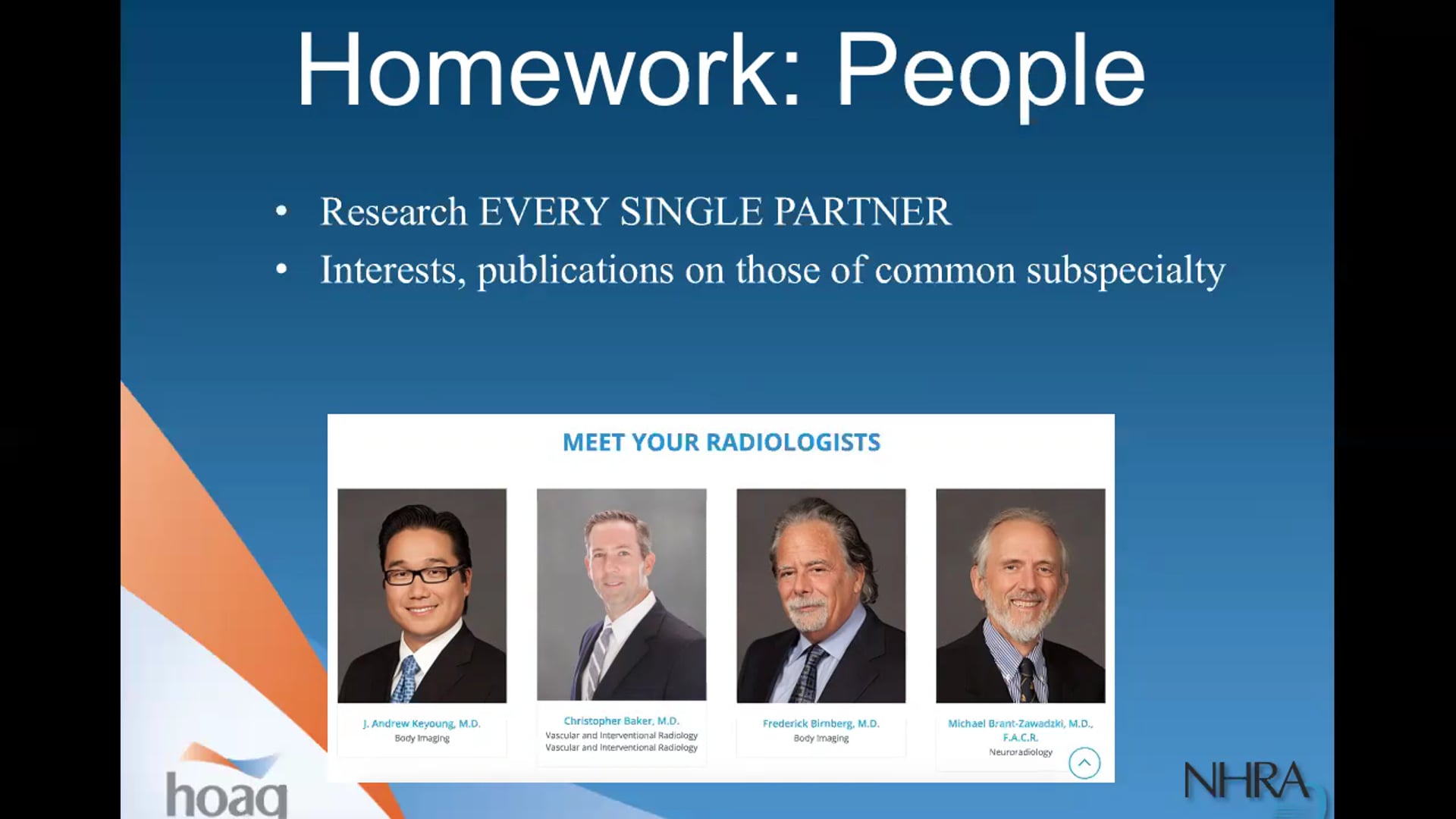 Applying for and Landing your (Dream) Job