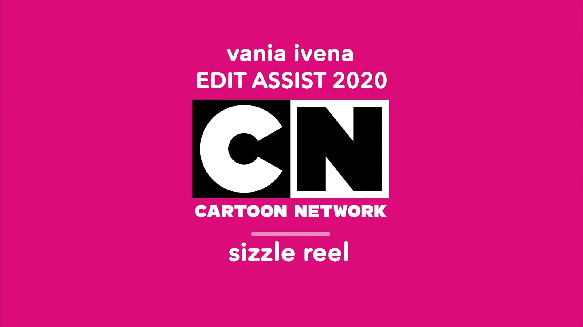 Cartoon Network Sizzle Reel