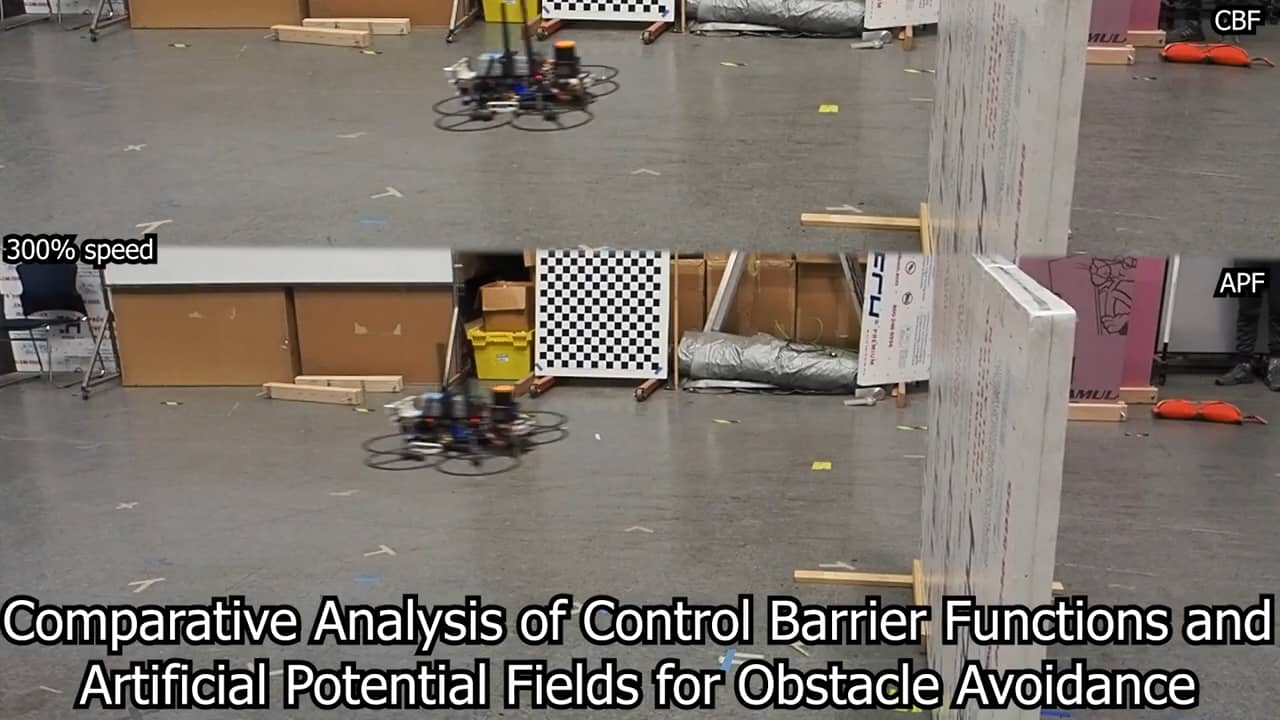 Comparative Analysis of Control Barrier Functions and Artificial