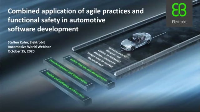Combined application of agile practices and functional safety in automotive software development