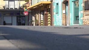 Tasques de reparació del clavegueram al Camí Ample