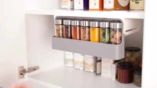 Under shelf spice drawer sale