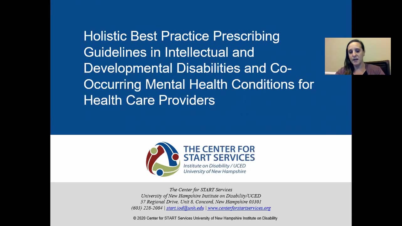 Holistic Best Practice Prescribing Guidelines in IDD and MH for Health ...