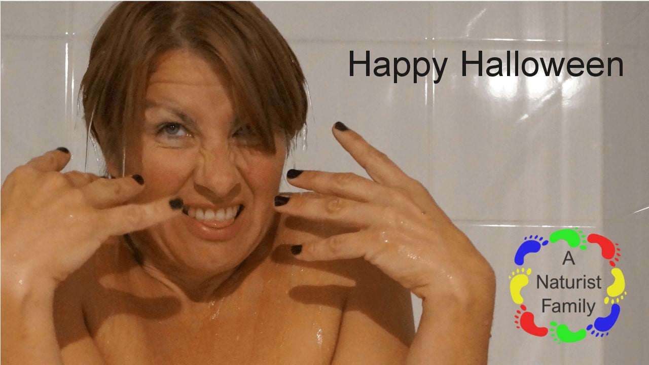 Enjoying Naturism with Anna & Steve - Happy Halloween