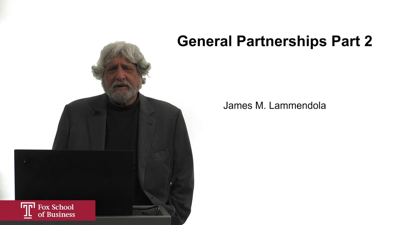General Partnerships Part 2