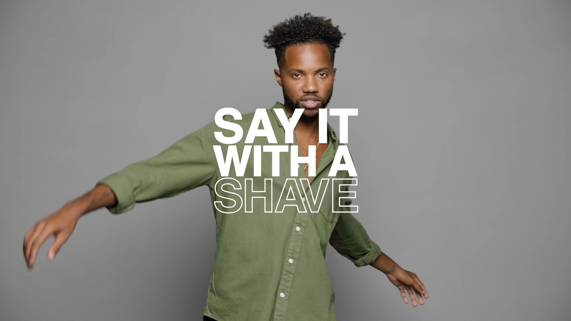 Rankin x Braun – Say it With a Shave