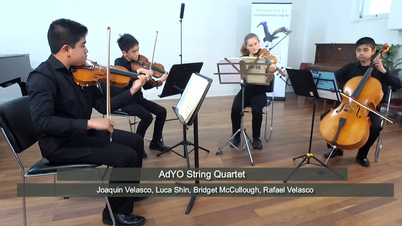 Lunch Hour Series - October 14 2020 featuring AdYO String Quartet and Brass  Quintet