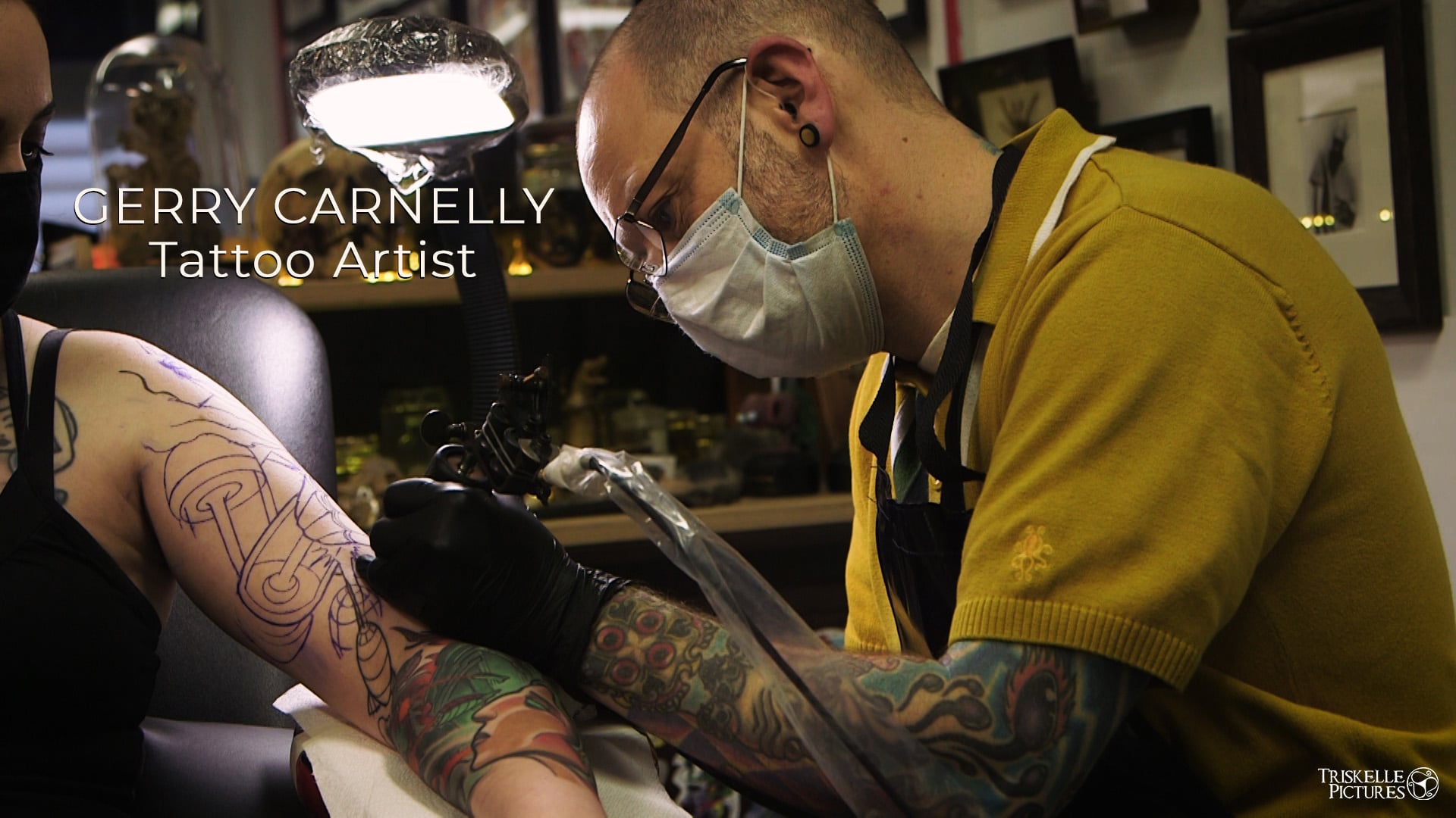 Gerry Carnelly Tattoo Artist - Portrait Film