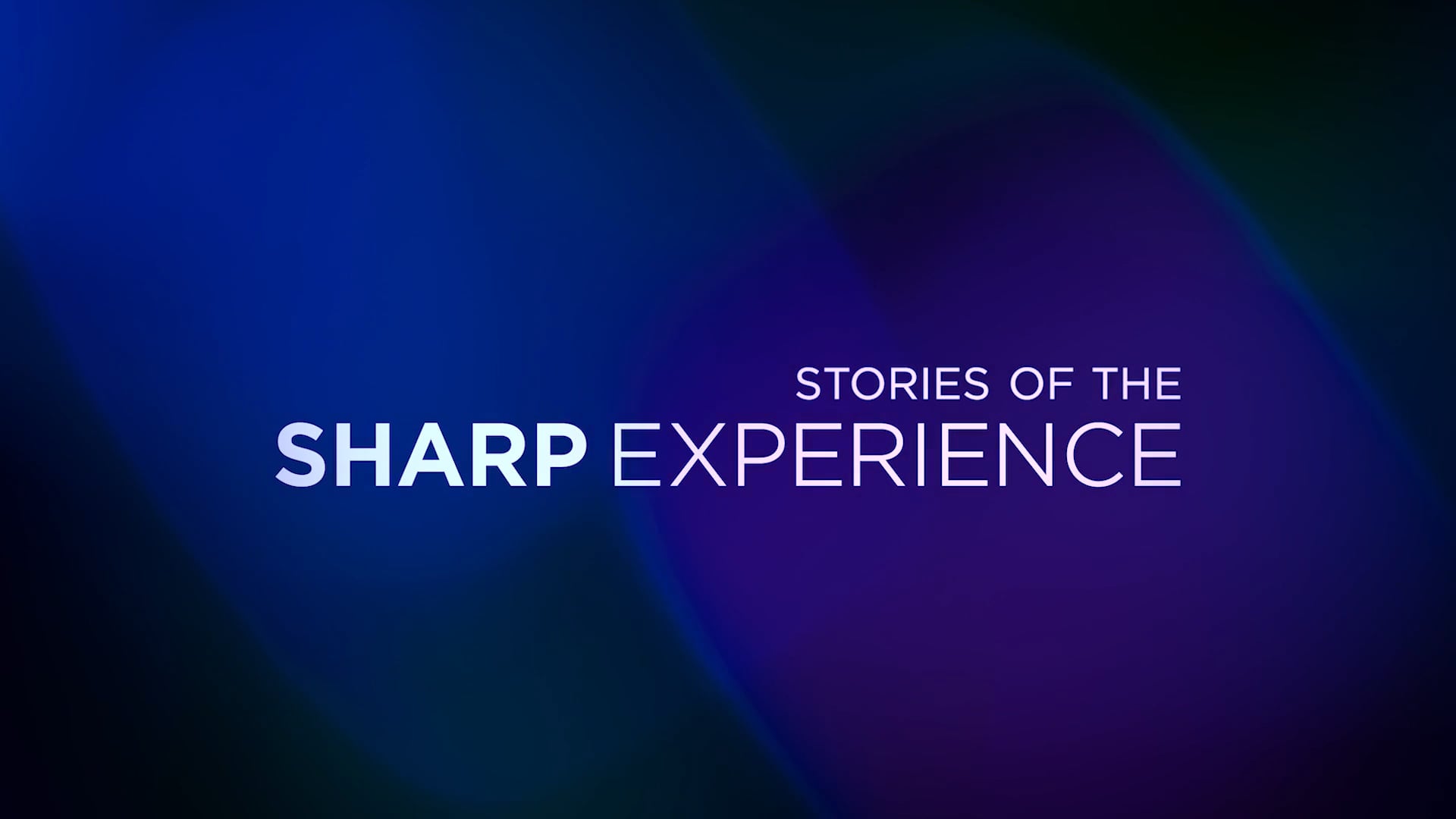 SETV18_Stories of the Sharp Experience on Vimeo