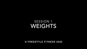 Weights: Session 1