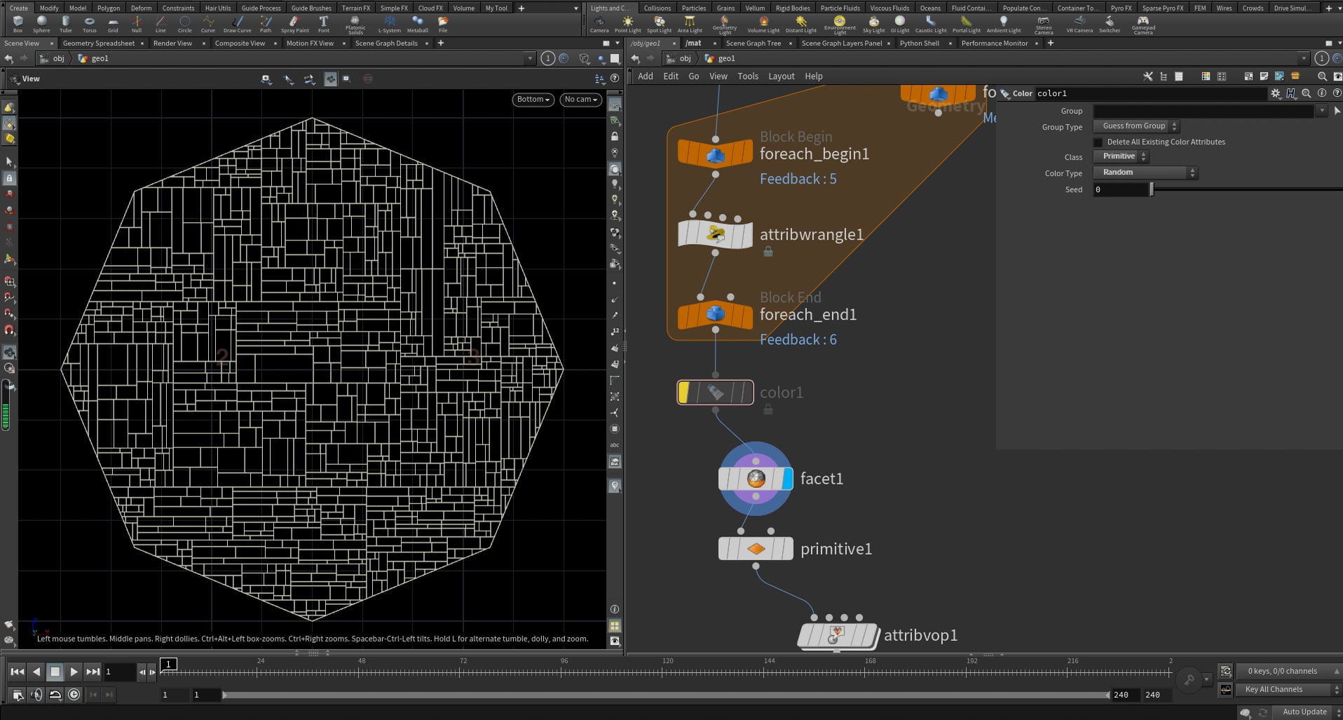 Houdini split polygon | Videos & Movies on Vimeo