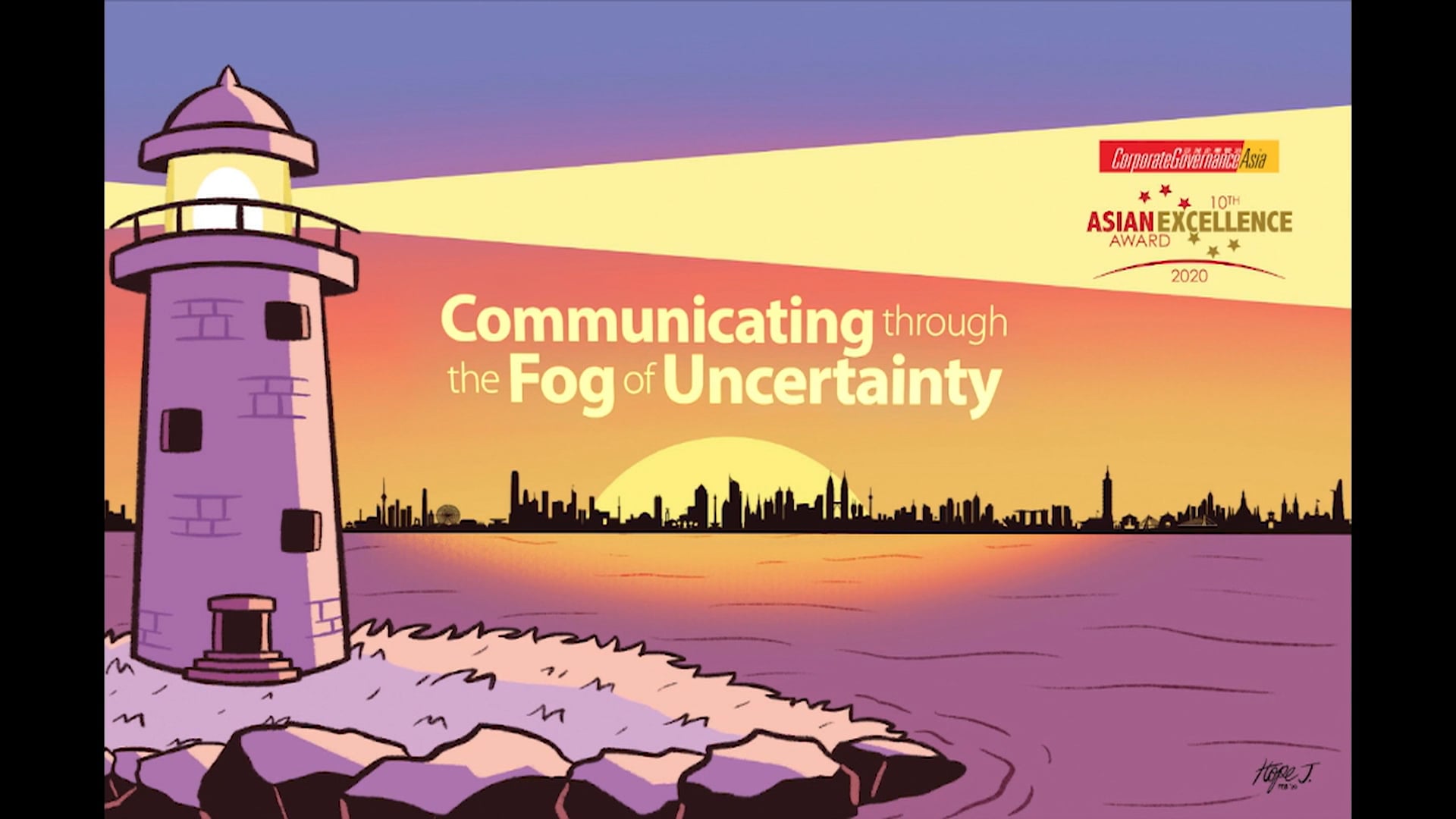 Corporate Governance Asia Award Message