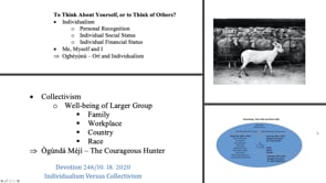 #246 Individualism Versus Collectivism