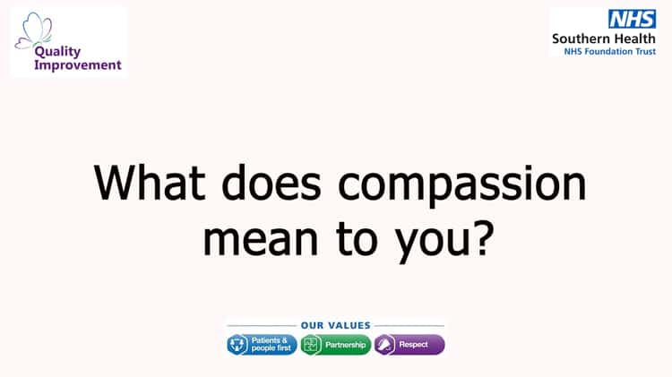 What is online compassionate mean