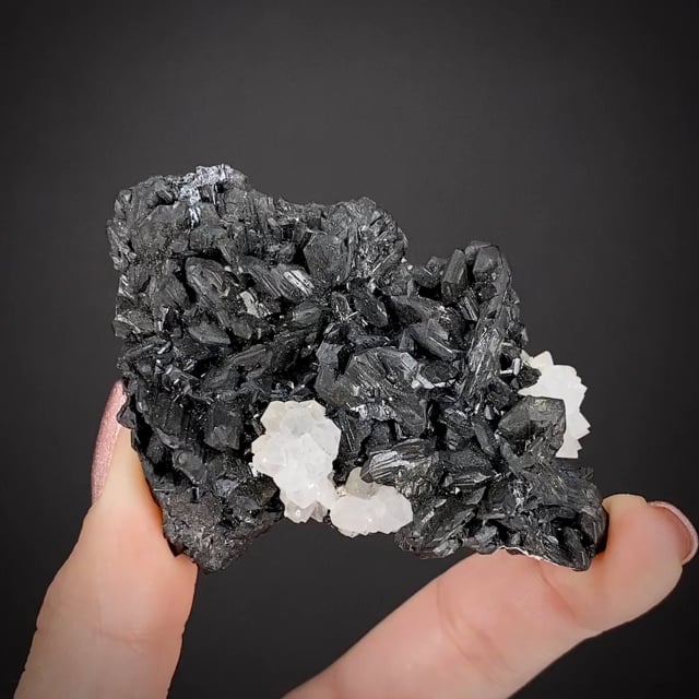 Chalcocite with Quartz - HALP-13 - Bristol Copper Mine - USA Mineral ...