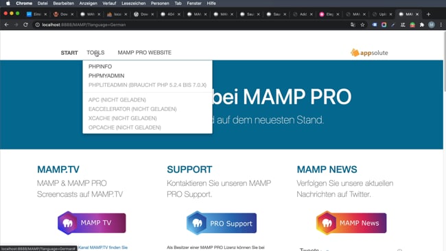 MAMP Pro WordPress Installation & Debugging
