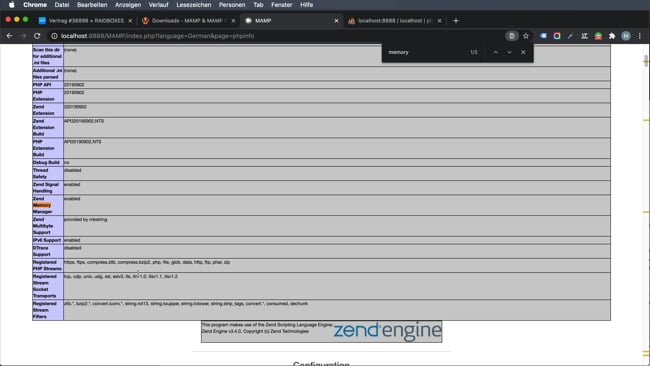 Kostenloser Server Stack mit MAMP (kostenlos)