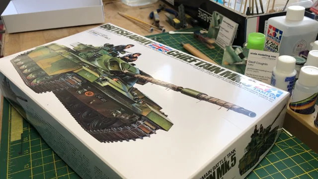 Tamiya British Army Chieftain Mk.5 1:35 - обзор сборки - Масштабное  моделирование сейчас