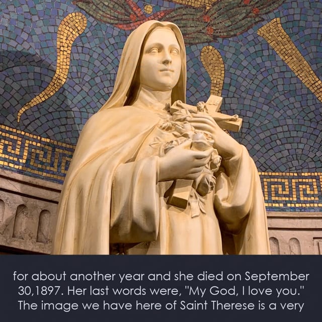 St Therese of Lisieux