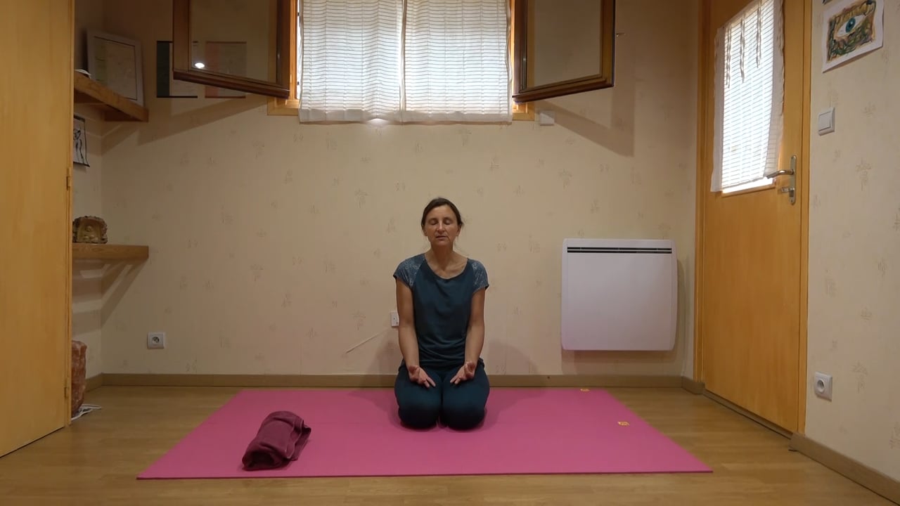 8 - Yoga du soir : retour à soi de Cécile Roger (1 h 02)