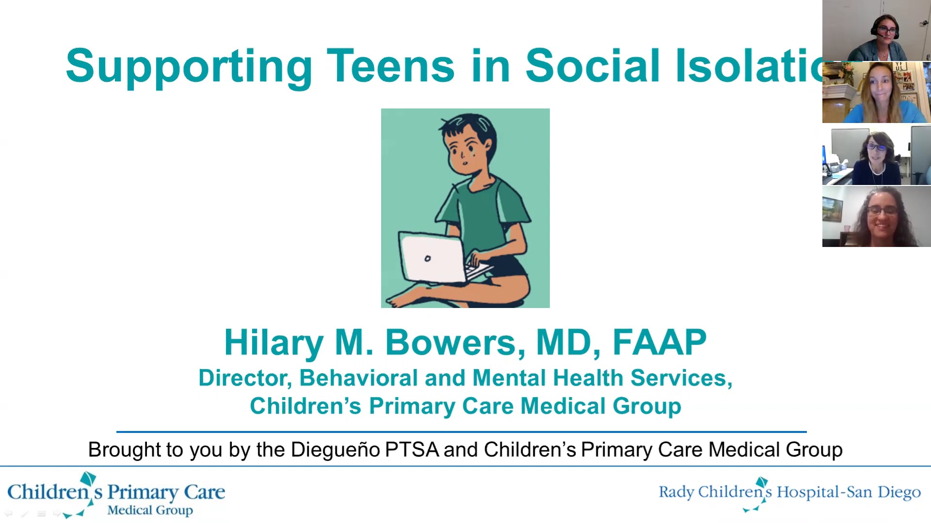 Supporting Teens in Social Isolation