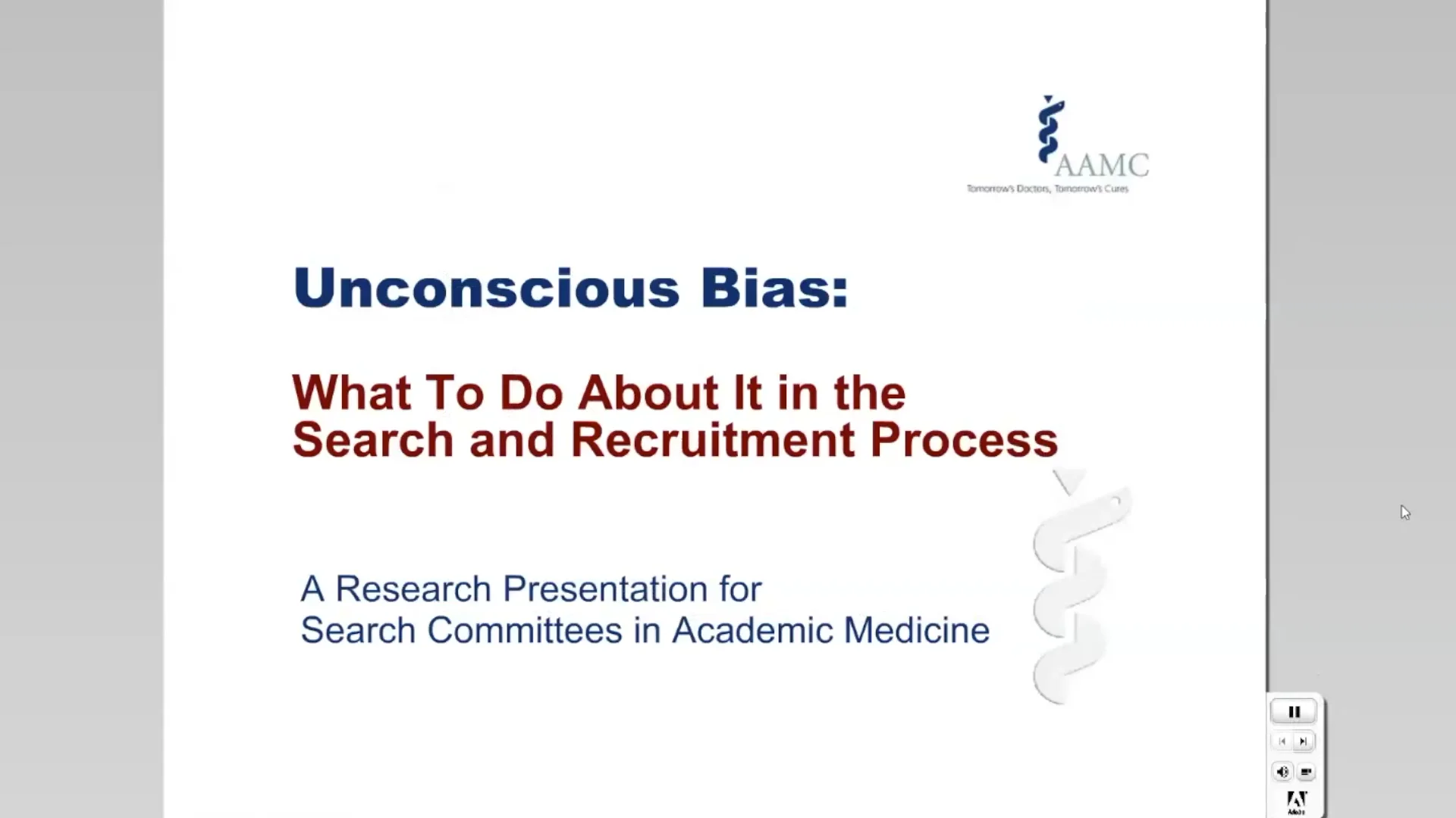 Unconscious Bias  