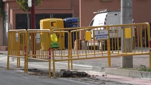 Iniciades les obres de millora de la canonada del Camí Ample