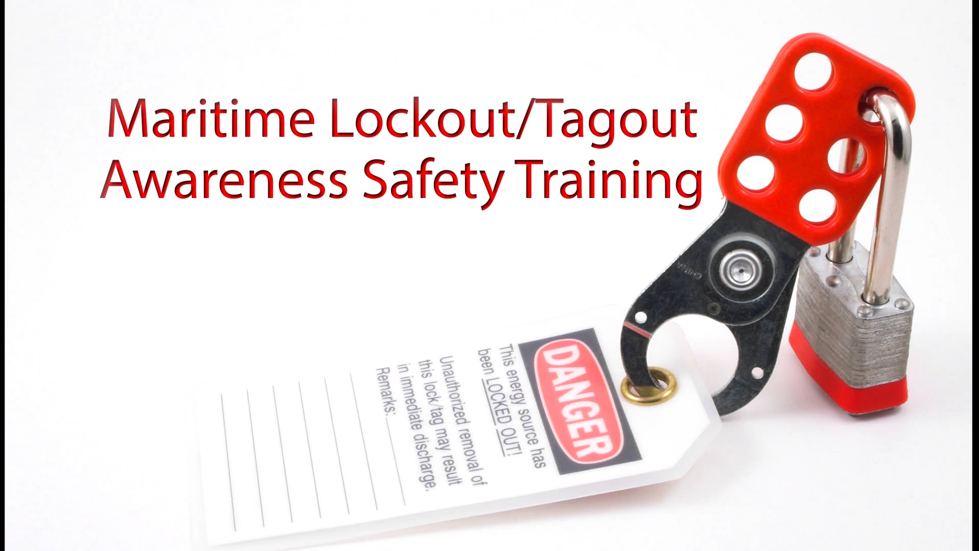 Watch Maritime Lockout/Tagout Awareness Safety Training VOD Online ...