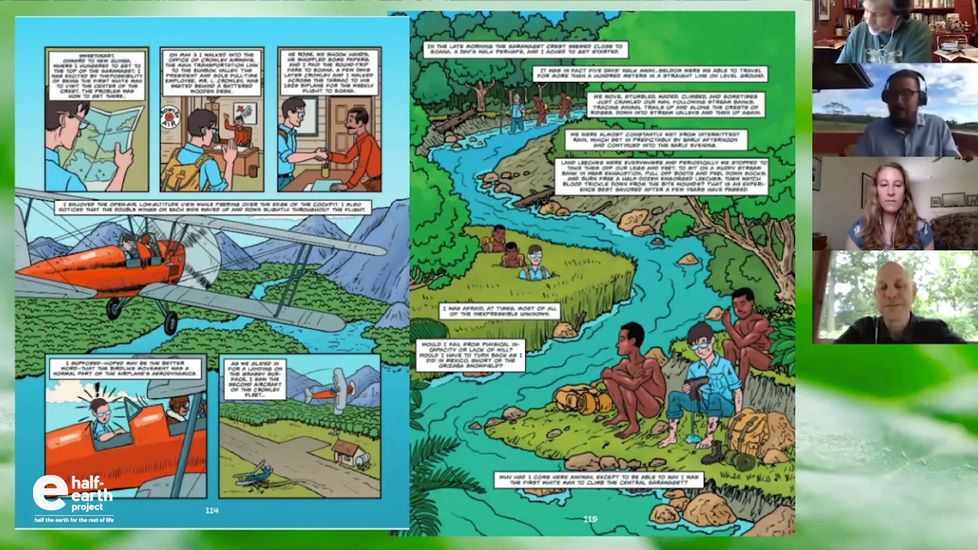 Half-Earth Day 2020: Naturalist – A Graphic Adaptation